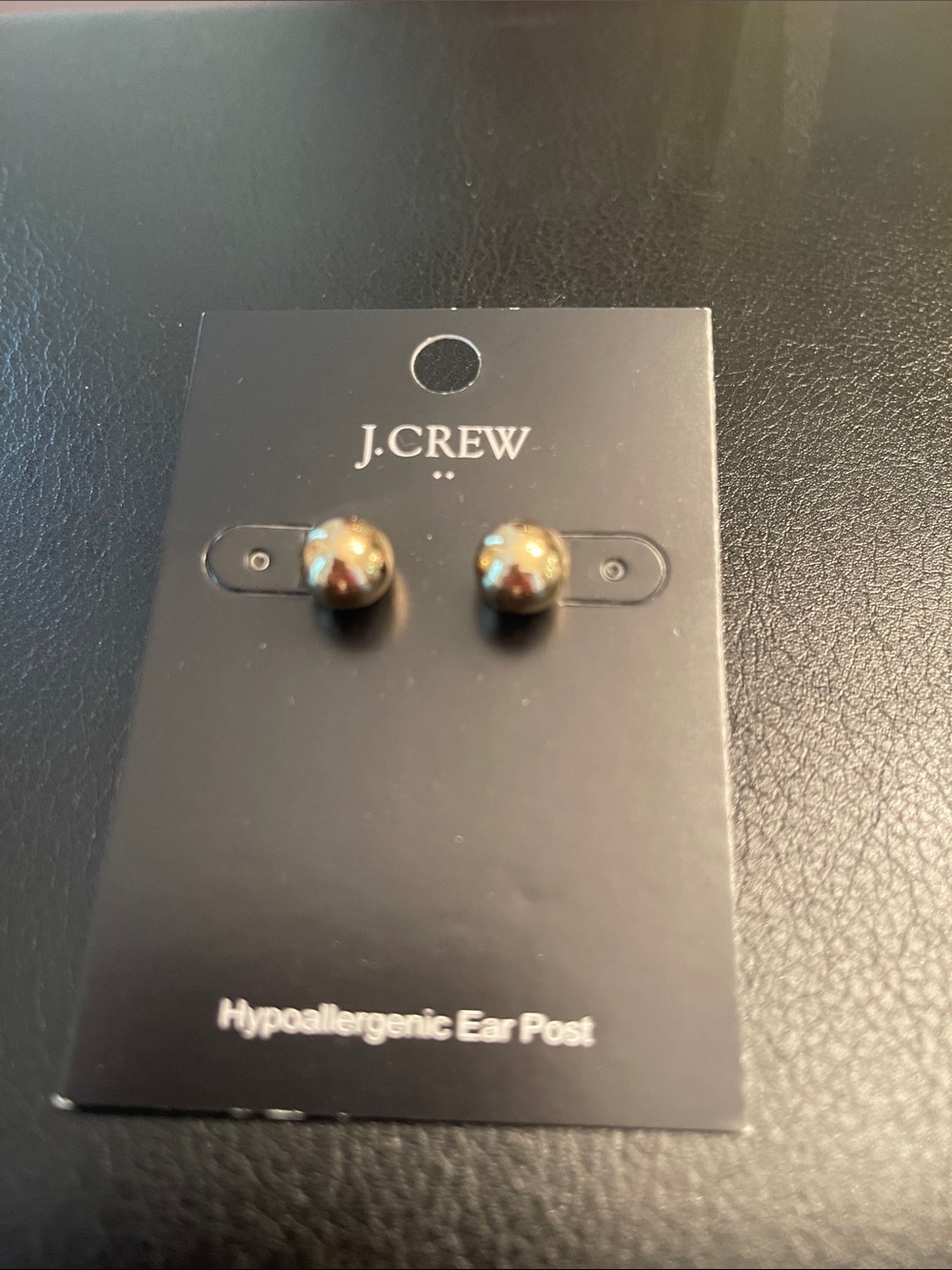 J. Crew Gold-Tone ball Stud Earrings